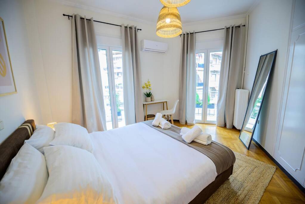 Boho Luxury 2 Bedroom Apartment, Acropolis Museum View Ateny Zewnętrze zdjęcie
