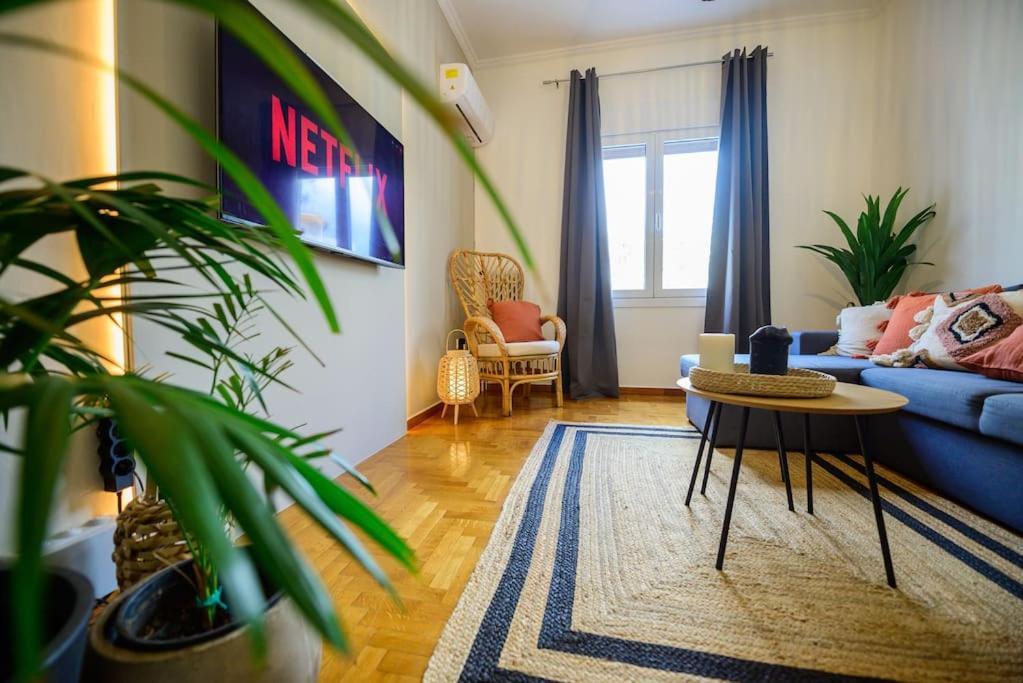 Boho Luxury 2 Bedroom Apartment, Acropolis Museum View Ateny Zewnętrze zdjęcie